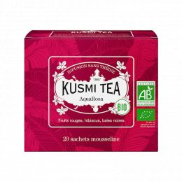 Infusion Bio Kusmi Tea – AquaRosa – Boite de 20 sachets