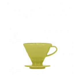V60 dripper Hario porcelaine [3/4 tasses] - Vert clair