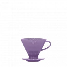 V60 dripper Hario porcelain [3/4 cups] - Violet